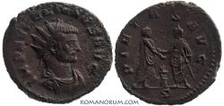 Ancient Coins - AURELIAN. (AD 270-275) Antoninianus, 3.45g.  Mediolanum.