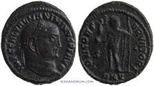 Ancient Coins - MAXIMINUS II Daza. (AD 308-313 ) Follis, 5.26g.  Cyzicus. Actually quite rare. Plus RIC var.