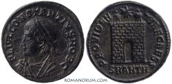 Ancient Coins - CONSTANTIUS II. (AD 337-361) AE3, 2.81g.  Antioch. Scarce, blackened silvering.