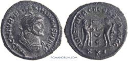 Ancient Coins - MAXIMIANUS. (AD 286-305) Antoninianus, 3.93g.  Antioch. Scarce officina