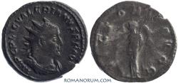 Ancient Coins - VALERIAN. (AD 253-260) Antoninianus, 3.91g.  Rome. Nice obverse toning.