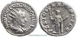 Ancient Coins - TREBONIANUS GALLUS. (AD 251-253) Antoninianus, 3.80g.  Rome.