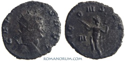Ancient Coins - GALLIENUS. (AD 253-268) Antoninianus, 2.71g.  Rome. IOVI CONSERVAT