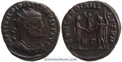 Ancient Coins - DIOCLETIAN. (AD 284-305) Follis., 2.72g.  Cyzicus. Old collection patina.