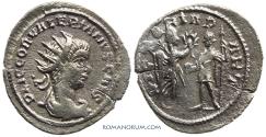 Ancient Coins - VALERIAN II. (AD 256-58) Antoninianus, 3.36g.  Antioch.