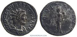 Ancient Coins - CARINUS . (AD 283-285 ) Antoninianus, 3.12g.  Lugdunum. AEQVITAS AVGG