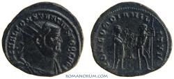 Ancient Coins - CONSTANTIUS I CHLORUS. (293-306 A.D.) Follis, 3.37g.  [Alexandria] CONCORDIA MILITVM. Excellent portrait. 