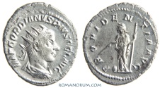 Ancient Coins - GORDIAN III. (AD 238-244) Antoninianus, 4.41g.  Rome. PROVIDENTIA AVG