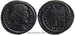 Ancient Coins - CONSTANTINE I, The Great. (AD 306-337) AE3, 2.78g.  Cyzicus. Perhaps a broken die.