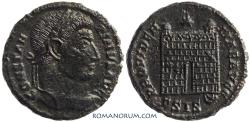 Ancient Coins - CONSTANTINE I, The Great. (AD 306-337) Follis, 2.56g.  Siscia. Dots on arches.