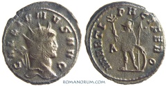 Ancient Coins - GALLIENUS. (AD 253-268 ) Antoninianus, 4.00g.  Rome. MARTI PACIFERO