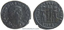 Ancient Coins - CONSTANS. (AD 333-350) AE3, 2.31g.  Thessalonica. Unusual older Constans portrait.