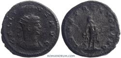 Ancient Coins - GALLIENUS. (AD 253-268) Antoninianus, 3.29g.  Antioch. Scarce. Aesculapius.