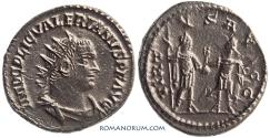 Ancient Coins - VALERIAN. (AD 253-260) Antoninianus, 3.63g.  Samosata.