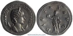 Ancient Coins - OTACILIA SEVERA. (AD 244-249 Wife of Philip the Arab.) Antoninianus, 4.06g.  Old collection toning. Scarcer use of first name.