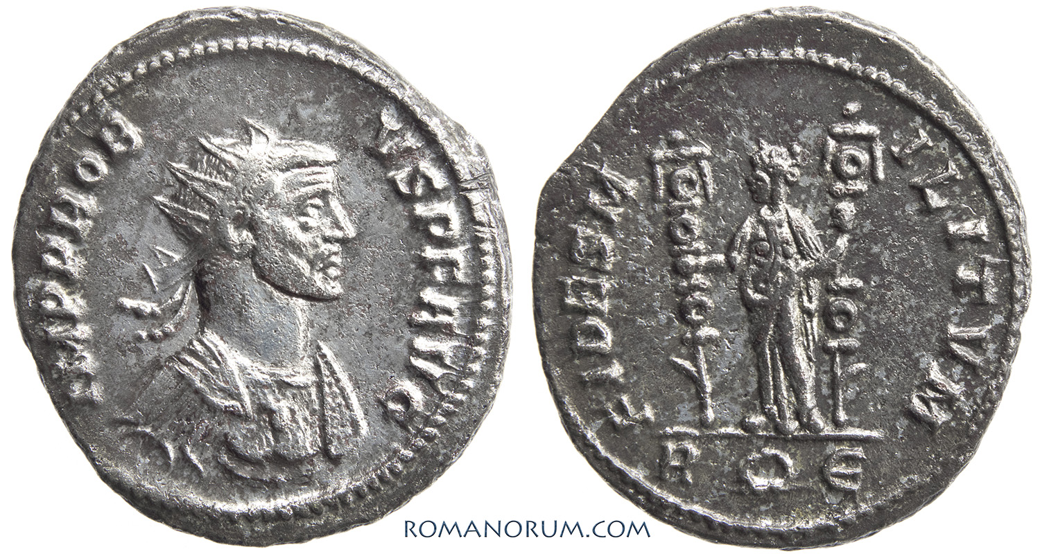 PROBUS. (AD 276-282) Antoninianus, 3.97g. Rome. Fides Militum