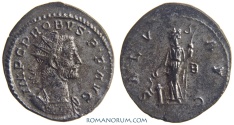 Ancient Coins - PROBUS. (AD 276-282) Antoninianus, 3.98g.  Lugdunum. SALVS AVG