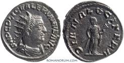 Ancient Coins - VALERIAN. (AD 253-260) Antoninianus, 3.62g.  Antioch. Rather rare.