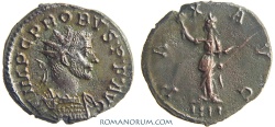 Ancient Coins - PROBUS. (AD 276-282) Antoninianus, 3.81g.  Lugdunum. PAX AVG