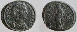 Ancient Coins - Commemorative Series. 330-354 AD. Æ. CONSTAN-TINOPOLIS. RARE TYPE !