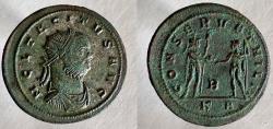Ancient Coins - Tacitus 276 AD. VERY RARE legend - M CL TACITVS AVG. Only 3 others known and this is better !