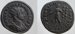 Ancient Coins - Carinus. As Caesar, 282-283 AD.  EXTREMELY RARE with name spelled KARINVS with K.