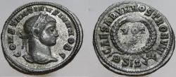 Ancient Coins - CONSTANTINE II, as Caesar, 317-337 AD. Æ Follis, CAESARVM NOSTRORVM - VOT/X.