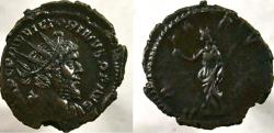 Ancient Coins - Victorinus, 268-270 AD. Antoninianus, Pax holding olive branch and sceptre.