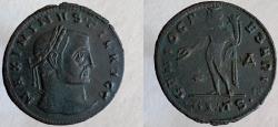 Ancient Coins - Maximinus II. As Filius Augustorum (= Son of the Augusti), 309-310 AD. Æ Follis.  RARE.
