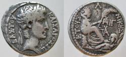 Ancient Coins - Augustus. 27 BC-14 AD. SELEUCIS and PIERIA, Antioch. AR Tetradrachm.