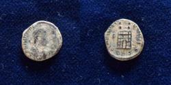 Ancient Coins - Valentinian II. AD 375-392. Æ (13mm, 1.4gr). Thessalonica mint,
