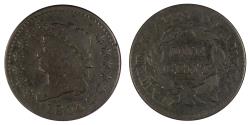Us Coins - 1814 Classic Head 1c ANACS GOOD 6, S-294, Crosslet 4