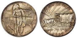 Us Coins - Oregon Trail 1937-D 50c ANACS MS65