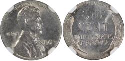 Us Coins - 1957 Lincoln 1C Struck on a 10C Blank, NGC Mint Error MS63, 2.5 grams