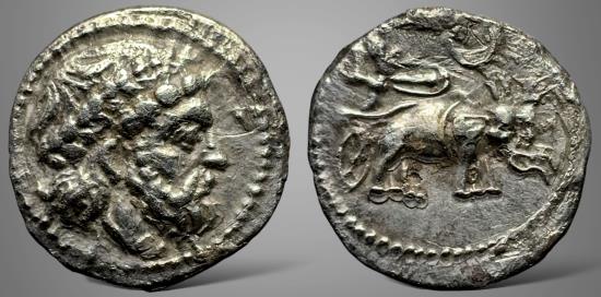 Ancient Coins - Seleukid Kings. Seleukos I Nikator (circa 285-280 BC) AR Hemiobol. Superb Example RRR