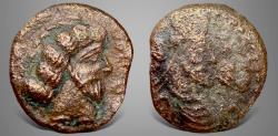 Ancient Coins - Characene Kings, Maga, (Circa 2nd Century AD). AE Tetradrachm.