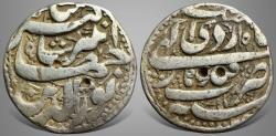 Ancient Coins - India, Mughal Empire. Nur al-Din Muhammad Jahangir. (AH 1014-1037 / AD 1605-1627). AR Rupee.
