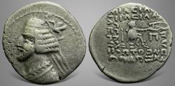 Ancient Coins - Parthian Kings, Phraates IV (35-2 BC). AR Drachm. Margiana mint. Very Rare mint.