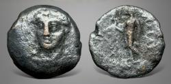 Ancient Coins - Seleukid Kings, Antiochos III ‘the Great’. (BC 222-187). AE Chalkous. Seleukeia on the Tigris mint.