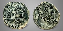 Ancient Coins - Indo-Parthian, Gondopharid Dynasty. Gondophares. Circa 40-5 BC. AE Tetradrachm.