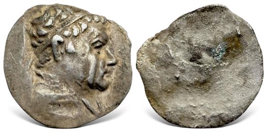 Ancient Coins - Baktrian Kings. Heliokles I Dikaios (Circa 145-130 BC) AR Tetradrachm. Bargain price
