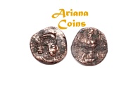 Ancient Coins - Kushano Sasanians, Ohrmazd (Hormizd) I Kushanshah. Circa AD 265-295. AE Unit. Nice example