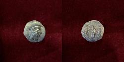 Ancient Coins - Baktrian Kings. Antimachos I. Circa. 174-165 BC. AR obol. Nice example.