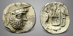 Ancient Coins - Kings of Persis, (Darios) I. 2nd century BC. AR Drachm