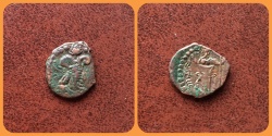 Ancient Coins - Kushano Sasanians, Peroz III Kushanshah. Circa AD 350-375. AE Unit.