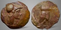 Ancient Coins - Bactria, Sophytos. (Circa 315-305 BCE). AE. An Extremely Rare Sophytos Bronze