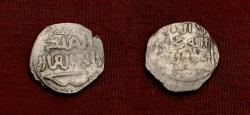 Ancient Coins - Islamic, Great Mongols, Chingiz Khan, temp Abaqa, AH 665-680 AR Dirham. Square type