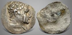 Ancient Coins - Baktrian Kings. Heliokles I Dikaios (Circa 145-130 BC) AR Tetradrachm. Bargain price