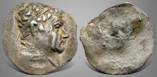 Ancient Coins - Baktrian Kings. Heliokles I Dikaios (Circa 145-130 BC) AR Tetradrachm. Bargain price