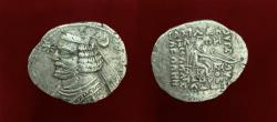 Ancient Coins - Parthian King. Orodes II. Circa 56-38 B.C AR Drachm.